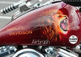 Brix - Studio Brix |  Harley Davidson - Airbrush (Wandkalender 2019 DIN A3 quer) | Sonstiges |  Sack Fachmedien
