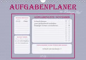 Rasche |  Aufgabenplaner im Vintage-Stil (Wandkalender 2019 DIN A4 quer) | Sonstiges |  Sack Fachmedien