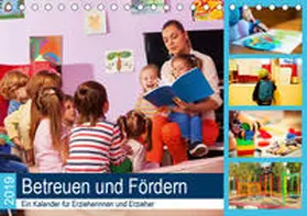 Lehmann (Hrsg. |  Betreuen und Fördern. Ein Kalender für Erzieherinnen und Erzieher (Tischkalender 2019 DIN A5 quer) | Sonstiges |  Sack Fachmedien