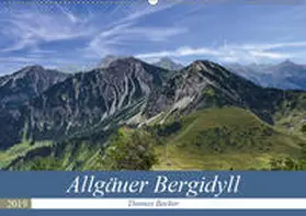 Becker |  Allgäuer Bergidyll (Wandkalender 2019 DIN A2 quer) | Sonstiges |  Sack Fachmedien
