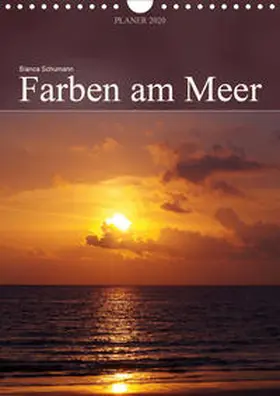 Schumann | Farben am Meer / Planer (Wandkalender 2020 DIN A4 hoch) | Sonstiges | 978-3-670-47235-3 | www.sack.de