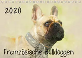 Redecker |  Französische Bulldoggen 2020 (Tischkalender 2020 DIN A5 quer) | Sonstiges |  Sack Fachmedien