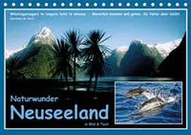Böhme |  Naturwunder Neuseeland - in Bild und Text (Tischkalender 2020 DIN A5 quer) | Sonstiges |  Sack Fachmedien