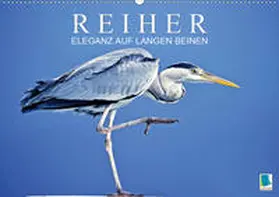Calvendo / CALVENDO |  Reiher: Eleganz auf langen Beinen (Wandkalender 2020 DIN A2 quer) | Sonstiges |  Sack Fachmedien