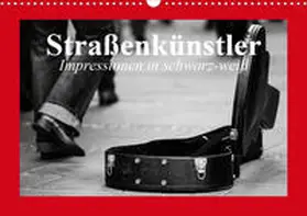 Stanzer |  Straßenkünstler. Impressionen in schwarz-weiß (Wandkalender 2020 DIN A3 quer) | Sonstiges |  Sack Fachmedien