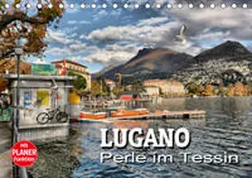 Bartruff |  Lugano - Perle im Tessin (Tischkalender 2020 DIN A5 quer) | Sonstiges |  Sack Fachmedien