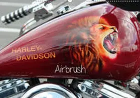 Brix - Studio Brix |  Harley Davidson - Airbrush (Wandkalender 2020 DIN A2 quer) | Sonstiges |  Sack Fachmedien
