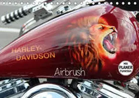 Brix - Studio Brix |  Harley Davidson - Airbrush (Tischkalender 2020 DIN A5 quer) | Sonstiges |  Sack Fachmedien