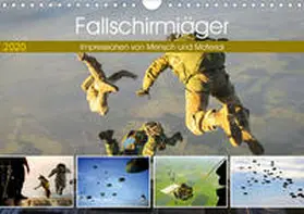 Lehmann (Hrsg.) |  Fallschirmjäger 2020. Impressionen von Mensch und Material (Wandkalender 2020 DIN A4 quer) | Sonstiges |  Sack Fachmedien
