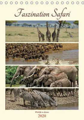 Michel / Ch |  Faszination Safari. Wildlife in Kenia (Tischkalender 2020 DIN A5 hoch) | Sonstiges |  Sack Fachmedien