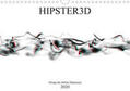 Rieger |  HIPSTER3D white - Design der dritten Dimension (Wandkalender 2020 DIN A4 quer) | Sonstiges |  Sack Fachmedien