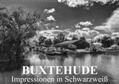 Schwarz |  Buxtehude Impressionen in Schwarzweiß (Wandkalender 2020 DIN A2 quer) | Sonstiges |  Sack Fachmedien