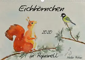 Adam |  Eichhörnchen in Aquarell (Wandkalender 2020 DIN A3 quer) | Sonstiges |  Sack Fachmedien