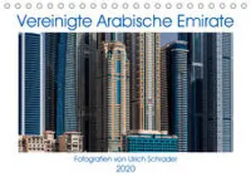 Schrader |  Vereinigte Arabische Emirate 2020 (Tischkalender 2020 DIN A5 quer) | Sonstiges |  Sack Fachmedien