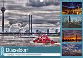 Hackstein | Düsseldorf - Lebendige Perspektiven des Rheinkometen (Wandkalender 2020 DIN A3 quer) | Sonstiges | 978-3-670-95076-9 | www.sack.de