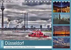 Hackstein |  Düsseldorf - Lebendige Perspektiven des Rheinkometen (Tischkalender 2020 DIN A5 quer) | Sonstiges |  Sack Fachmedien