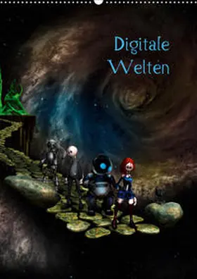 Buch | Digitale Welten (Wandkalender 2020 DIN A2 hoch) | Sonstiges | 978-3-670-97385-0 | www.sack.de