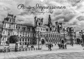 Müller |  Paris-Impressionen in Schwarz-Weiß (Wandkalender 2020 DIN A3 quer) | Sonstiges |  Sack Fachmedien