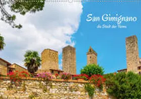 Müller |  San Gimignano, die Stadt der Türme (Wandkalender 2020 DIN A2 quer) | Sonstiges |  Sack Fachmedien