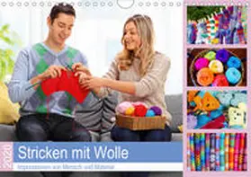 Lehmann (Hrsg.) |  Stricken mit Wolle 2020. Impressionen von Mensch und Material (Wandkalender 2020 DIN A4 quer) | Sonstiges |  Sack Fachmedien