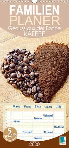 Calvendo / CALVENDO |  Kaffee: Genuss aus der Bohne (Wandkalender 2020 , 21 cm x 45 cm, hoch) | Sonstiges |  Sack Fachmedien