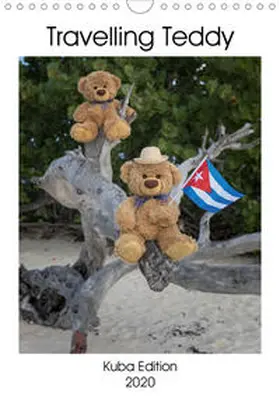 Kneidinger C-K-Images |  Travelling Teddy Kuba Edition 2020 (Wandkalender 2020 DIN A4 hoch) | Sonstiges |  Sack Fachmedien