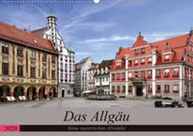 Becker |  Das Allgäu - Seine malerischen Altstädte (Wandkalender 2020 DIN A2 quer) | Sonstiges |  Sack Fachmedien