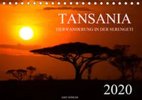 Köhler |  Tansania - Tierwanderung in der Serengeti (Tischkalender 2020 DIN A5 quer) | Sonstiges |  Sack Fachmedien
