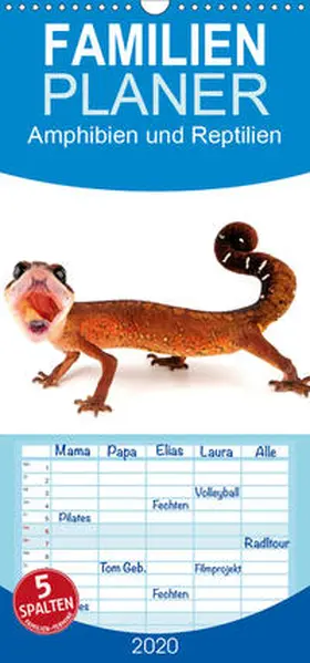 Trapp |  Amphibien und Reptilien - Familienplaner hoch (Wandkalender 2020 , 21 cm x 45 cm, hoch) | Sonstiges |  Sack Fachmedien