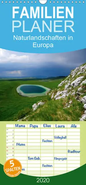Trapp |  Naturlandschaften in Europa - Familienplaner hoch (Wandkalender 2020 , 21 cm x 45 cm, hoch) | Sonstiges |  Sack Fachmedien