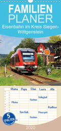 Foto / Alexander Schneider / Schneider |  Eisenbahn im Kreis Siegen-Wittgenstein - Familienplaner hoch (Wandkalender 2020 , 21 cm x 45 cm, hoch) | Sonstiges |  Sack Fachmedien