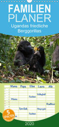 Krause |  Ugandas friedliche Berggorillas - Familienplaner hoch (Wandkalender 2020 , 21 cm x 45 cm, hoch) | Sonstiges |  Sack Fachmedien