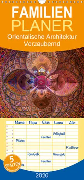 Ricardo Gonzalez Photography |  Orientalische Architektur - Verzaubernd - Familienplaner hoch (Wandkalender 2020 , 21 cm x 45 cm, hoch) | Sonstiges |  Sack Fachmedien