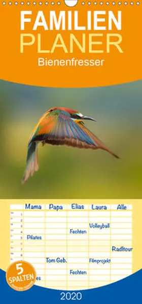 Will |  Bienenfresser, unsere farbenprächtigsten Sommergäste in Deutschland - Familienplaner hoch (Wandkalender 2020 , 21 cm x 45 cm, hoch) | Sonstiges |  Sack Fachmedien