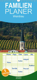 Braun |  Strukturen im Weinbau - Familienplaner hoch (Wandkalender 2020 , 21 cm x 45 cm, hoch) | Sonstiges |  Sack Fachmedien