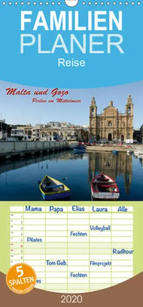 Koch |  Malta und Gozo, Perlen im Mittelmeer - Familienplaner hoch (Wandkalender 2020 , 21 cm x 45 cm, hoch) | Sonstiges |  Sack Fachmedien