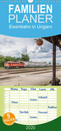Becker |  Eisenbahn in Ungarn - Familienplaner hoch (Wandkalender 2020 , 21 cm x 45 cm, hoch) | Sonstiges |  Sack Fachmedien