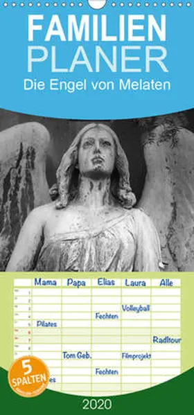 Klein |  Die Engel von Melaten - Familienplaner hoch (Wandkalender 2020 , 21 cm x 45 cm, hoch) | Sonstiges |  Sack Fachmedien