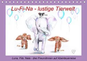 Nowak |  Lu-Fi-Na - lustige Tierwelt (Tischkalender 2020 DIN A5 quer) | Sonstiges |  Sack Fachmedien
