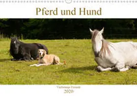 Bölts |  Pferd und Hund - Vierbeinige Freunde (Wandkalender 2020 DIN A3 quer) | Sonstiges |  Sack Fachmedien