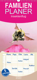Schmidt |  Insektenflug - Familienplaner hoch (Wandkalender 2020 , 21 cm x 45 cm, hoch) | Sonstiges |  Sack Fachmedien