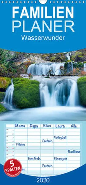Thoma |  Wasserwunder  - Familienplaner hoch (Wandkalender 2020 , 21 cm x 45 cm, hoch) | Sonstiges |  Sack Fachmedien