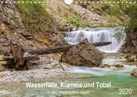 Jank |  Wasserfälle, Klamme und Tobel in den bayerischen Alpen (Wandkalender 2020 DIN A4 quer) | Sonstiges |  Sack Fachmedien