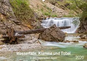 Jank |  Wasserfälle, Klamme und Tobel in den bayerischen Alpen (Wandkalender 2020 DIN A2 quer) | Sonstiges |  Sack Fachmedien