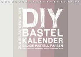 Speer |  DIY Bastel-Kalender -Erdige Pastell Farben- Zum Selbstgestalten (Tischkalender 2020 DIN A5 quer) | Sonstiges |  Sack Fachmedien