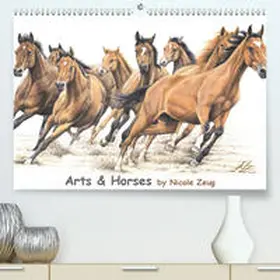 Zeug |  Arts & Horses(Premium, hochwertiger DIN A2 Wandkalender 2020, Kunstdruck in Hochglanz) | Sonstiges |  Sack Fachmedien