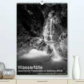 Aigner |  Wasserfälle - rauschende Faszination in Schwarz-Weiß(Premium, hochwertiger DIN A2 Wandkalender 2020, Kunstdruck in Hochglanz) | Sonstiges |  Sack Fachmedien