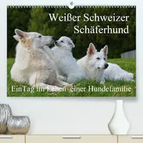 Starick |  Weißer Schweizer Schäferhund - Ein Tag im Leben einer Hundefamilie(Premium, hochwertiger DIN A2 Wandkalender 2020, Kunstdruck in Hochglanz) | Sonstiges |  Sack Fachmedien