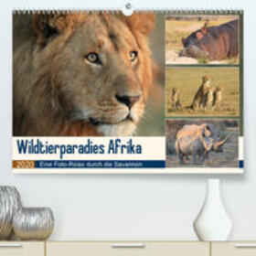 Herzog | Wildtierparadies Afrika - Eine Foto-Reise durch die Savannen(Premium, hochwertiger DIN A2 Wandkalender 2020, Kunstdruck in Hochglanz) | Sonstiges | 978-3-671-27362-1 | sack.de