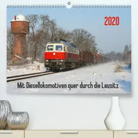 Schumann | Mit Diesellokomotiven quer durch die Lausitz - 2020(Premium, hochwertiger DIN A2 Wandkalender 2020, Kunstdruck in Hochglanz) | Sonstiges | 978-3-671-28058-2 | www.sack.de